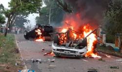 Pascademo BLT Berujung Bentrok di Madina, Kepala Desa Mompang Julu Mundur 