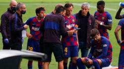 Quique Setien Adu Mulut dengan Skuat Barcelona di Ruang Ganti