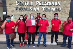 Datangi Polda Sulut, PDIP Keluarkan 4 Pernyataan Sikap atas Kasus Pembakaran Bendera Partai