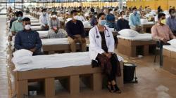 India Buka Fasilitas Perawatan Covid-19 Salah Satu yang Terbesar di Dunia