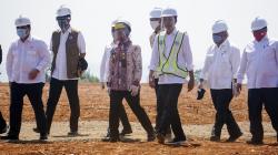 Presiden Jokowi Tinjau Kesiapan Pengembangan Kawasan Industri Terpadu Batang