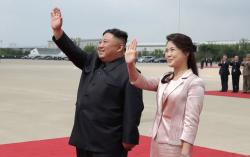 Foto Istri Kim Jong Un Direkayasa, Korut Murka