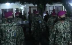 Video Dankor Marinir Beri Kejutan ke Dankor Brimob Rayakan HUT Bhayangkara ke-74