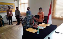 Kapolda Sulut Pimpin Penandatanganan Fakta Integritas Calon Taruna Akpol dan Tamtama