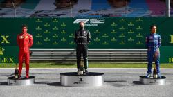 Hasil F1 GP Austria: Bottas Menang Balapan Pertama 2020, Hamilton Kena Penalti