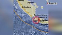 Video Gempa Bumi 5,2 SR di Rangkasbitung Terasa hingga Jakarta