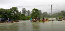 Banjir 2 Meter Terjang Konawe Utara, Jalur Lintas Provinsi Sultra Putus Total