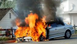 Penyebab Kebakaran pada Mobil