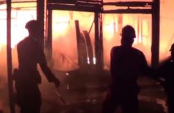 Detik-Detik Ratusan Kios Pasar Inpres Lhokseumawe Ludes Terbakar