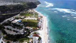 Melihat dari Udara Keindahan Pantai Pandawa Bali