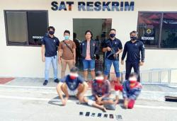 Tim Maleo Polda Sulut Tangkap 3 Pencuri Barang Elektronik, 1 di Antaranya Ditembak<