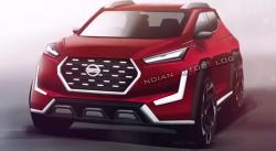 Beredar Gambar Sketsa Nissan Magnite, Begini Penampakannya