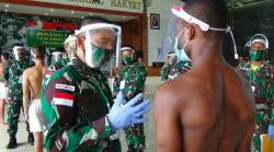 Danrem 174 Merauke Pimpin Sidang Parade Calon Taruna Akmil 2020