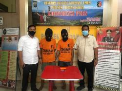 Nyabu di Taman Teladan Medan, 2 Pemuda Ditangkap Polisi