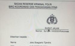 Beredar Surat Jalan untuk Djoko Tjandra, Polisi Janji Tindak Tegas