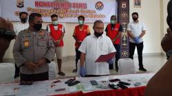 Ditreskrimum Polda Maluku Tangkap 3 Bandar Judi Online di Ambon