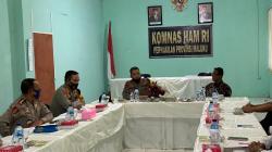 Tingkatkan Kinerja Bersama, Kapolda Kunjungi Komnas HAM Maluku