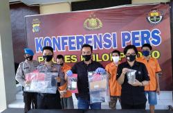 Asyik Pesta Sabu, Tiga Pemuda di Kulonprogo Diamankan Polisi