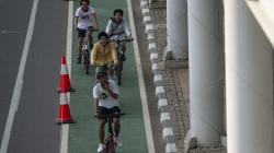 PSBB Transisi Diperpanjang, Tak Ada Lagi Kawasan Khusus Pesepeda di Akhir Pekan