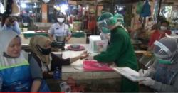 Tolak Rapid Test, Pedagang Pasar Kahayan Palangkaraya Kabur Tinggalkan Lapak