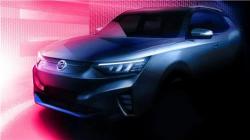 Kekurangan Model, SsangYong Rilis Teaser SUV Listrik