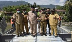 Bangun Jembatan Pitameh, Wali Kota Padang Pastikan September 2020 Sudah Dapat Digunakan