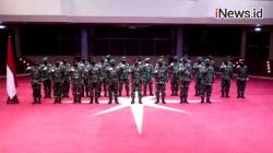 Video 22 Pati TNI Naik Pangkat, 2 Jenderal Bintang 3