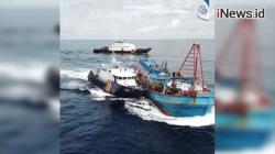 Aksi Heroik KKP Tangkap Kapal Vietnam Pencuri Ikan di Perairan Natuna Utara