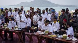 3 Menteri Kunjungi Menara Siger Lampung, Bahas Wisata Terpadu Bakauheni