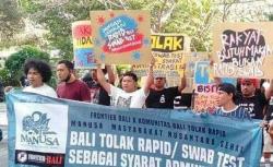 Dinilai Memberatkan, Warga Bali Tolak Rapid Test Covid-19 dan Swab
