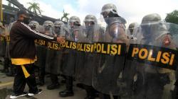 Polda Kalbar Gelar Simulasi Pengamanan Pilkada Serentak 2020