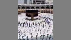 Haji di Tengah Pandemi Covid-19, Begini Prosesi Tawaf Qudum dengan Physical Distancing