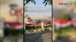 Detik-Detik Gedung OJK di Semarang Runtuh saat Direnovasi