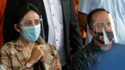 Artis VS Menangis saat Rilis Kasus Prostitusi di Polresta Bandar Lampung