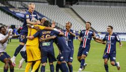 Juara Piala Liga Prancis, PSG Sukses Treble Winners