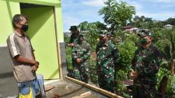 HUT Ke-75 RI, Kodam XIII/Merdeka Bedah Rumah Warga Tak Layak Huni di Manado<