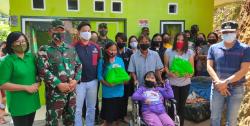 Program Bangun RTLH Kasad di Manado Selesai, Danrem 131 Santiago Serah Terima Kunci