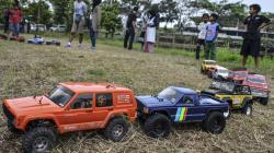 Serunya Kejuaraan Mobil Remote Control di Tasikmalaya