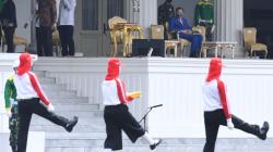 Melihat Geladi Upacara Detik-Detik Proklamasi Kemerdekaan RI di Istana Merdeka