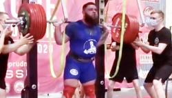 Mengerikan, Atlet Ini Cedera Parah usai Angkat Beban 400 Kg