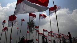 Ribuan Bendera Merah Putih Berkibar di Poetoek Suko Mojokerto