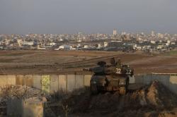 Serangan Balasan Israel ke Palestina Berlanjut, Tank Hancurkan Pos Intai Hamas