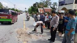 Kecelakaan Motor di Jalan Lintas Tarutung-Sipirok, Ayah Tewas Anak Kritis