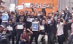 Outsiders SID Datangi Polda Bali Suarakan Pembebasan Jerinx