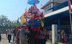 Pimpin Sedekah Laut, Kapolres Pemalang: Mohon Jumlah Penumpang Kapal Dibatasi