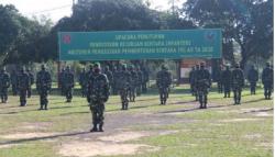 Rindam Mulawarman Cetak 117 Prajurit Infanteri di Tengah Pandemi Covid-19