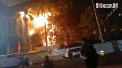 Video Gedung Kejaksaan Agung di Jakarta Selatan Terbakar