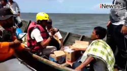 Video Kapal Motor Nelayan Karam Diterjang Ombak di Sumut, 1 Orang hilang