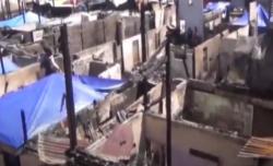 Video Korban Kebakaran di Makassar Mengungsi di Tenda Darurat