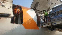 Sejuta Masker Bantuan Presiden Jokowi untuk Warga Aceh Mendarat di Bandara SIM